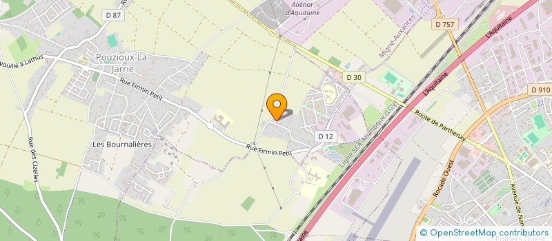 localisation de l'entreprise MDBH à VOUNEUIL SOUS BIARD
