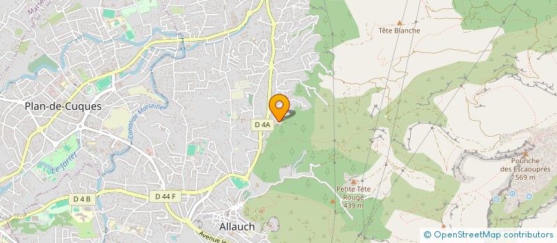 localisation de l'entreprise MDBJ  ALLAUCH