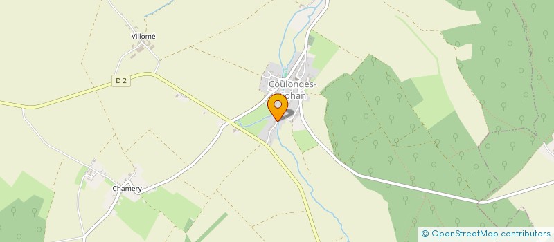 localisation de l'entreprise MDBL ASSOCIES  COULONGES-COHAN