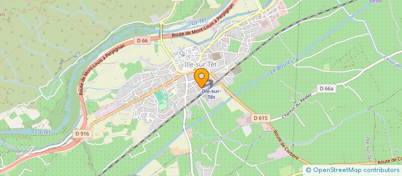 localisation de l'entreprise MDBO  ILLE-SUR-TET