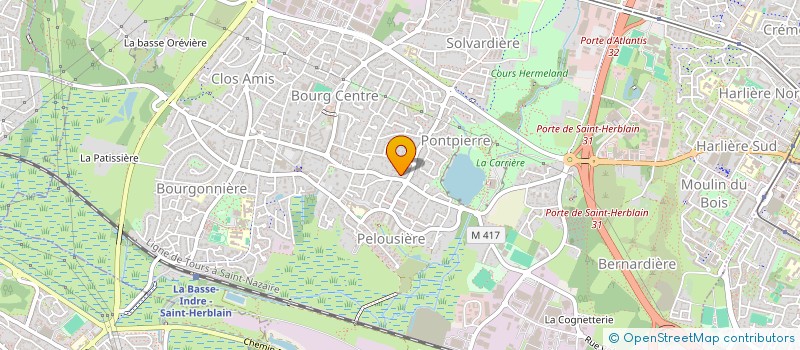 localisation de l'entreprise MDBS  SAINT-HERBLAIN