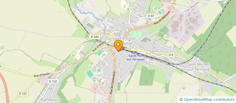 localisation de l'entreprise MDBS  ST-POL-SUR-TERNOISE