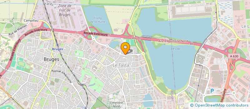 localisation de l'entreprise MDC  BRUGES