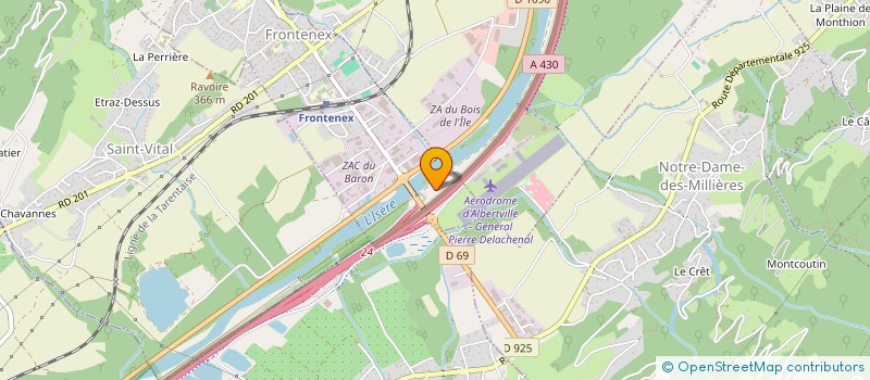 localisation de l'entreprise MDC à FRONTENEX