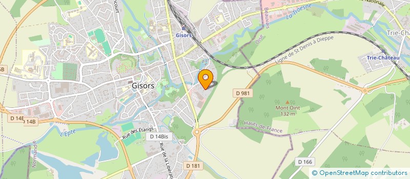 localisation de l'entreprise MDC à GISORS