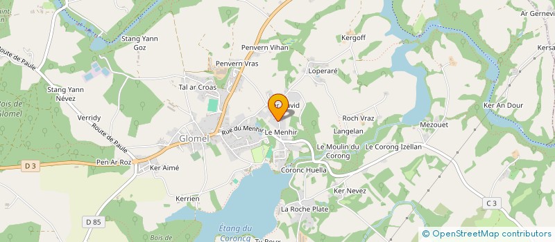 localisation de l'entreprise MDC à GLOMEL