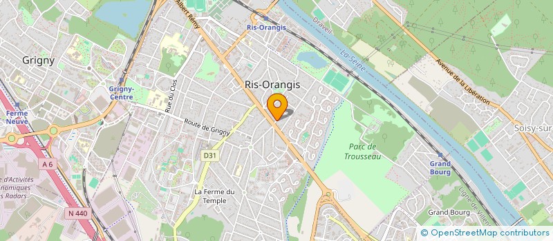 localisation de l'entreprise MDC à RIS-ORANGIS