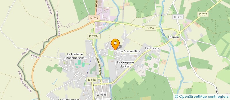 localisation de l'entreprise MDC  CHAVEIGNES