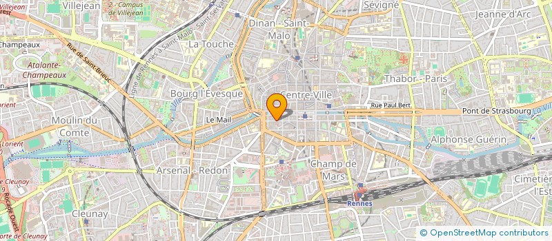 localisation de l'entreprise MDC CONSEILS à RENNES