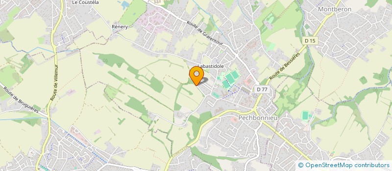 localisation de l'entreprise MDC CONSTRUCTION  PECHBONNIEU