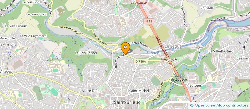 localisation de l'entreprise MDC EVOLUTION à SAINT-BRIEUC