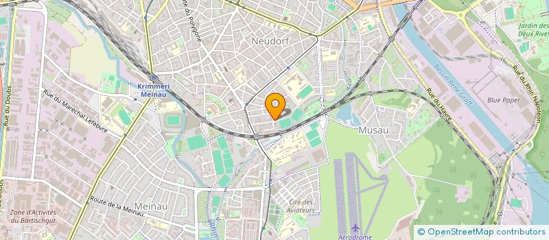 localisation de l'entreprise MDC & FILS à STRASBOURG