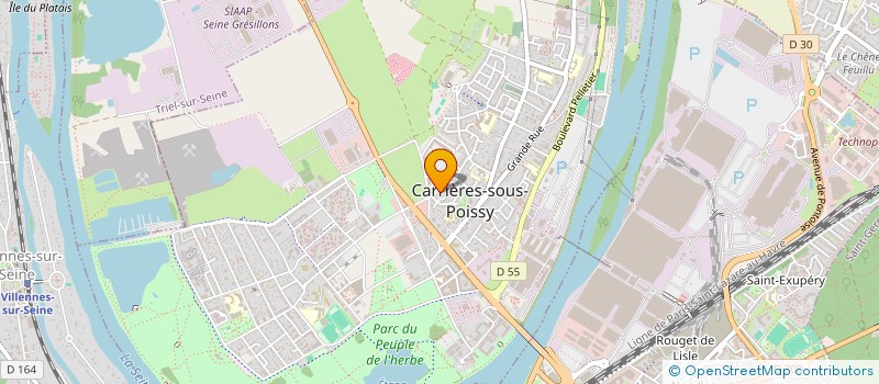 localisation de l'entreprise MDC HOLDING  CARRIERES-SOUS-POISSY