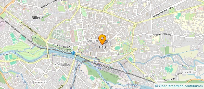 localisation de l'entreprise MDC INVEST à PAU