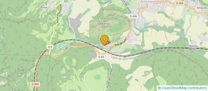 localisation de l'entreprise MDC LOISIRS ET PASSIONS  ARTEMARE