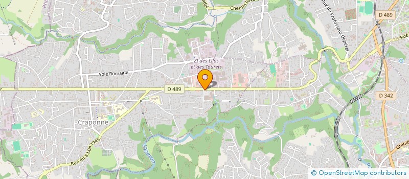 localisation de l'entreprise MDC NETTOYAGE ET SERVICES  CRAPONNE