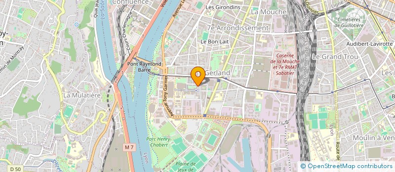 localisation de l'entreprise MDC PRECISION SARL à LYON