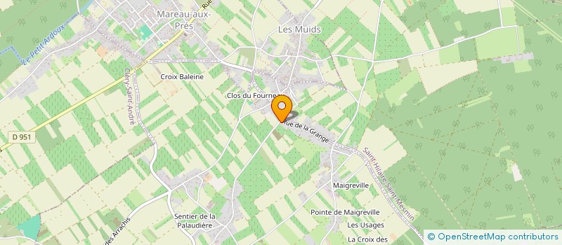 localisation de l'entreprise MDC RAVALEMENT à MEZIERES-LEZ-CLERY