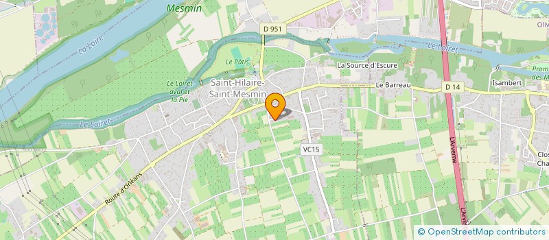 localisation de l'entreprise MDCC  SAINT-HILAIRE-SAINT-MESMIN