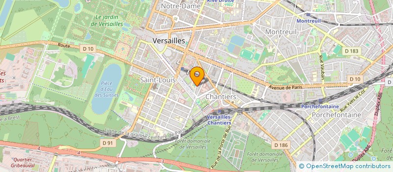 localisation de l'entreprise MDCC VERSAILLES NOTAIRES à VERSAILLES
