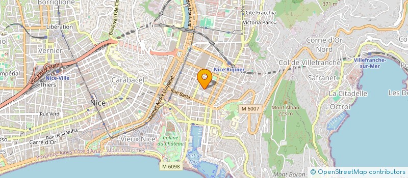 localisation de l'entreprise MDCE à NICE