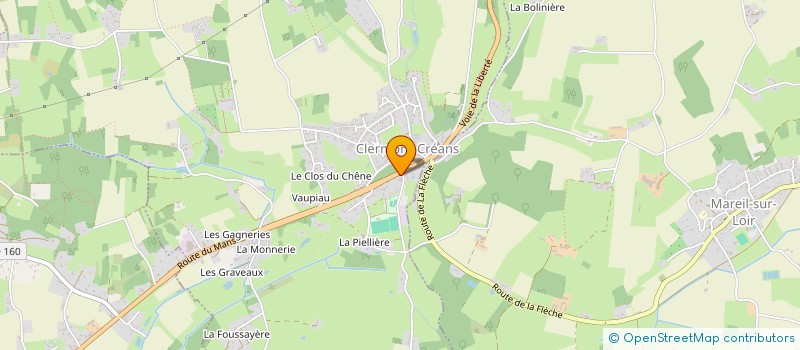 localisation de l'entreprise MDCL  CLERMONT-CREANS