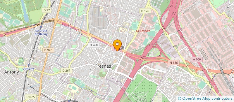 localisation de l'entreprise MDCM MANUT à FRESNES