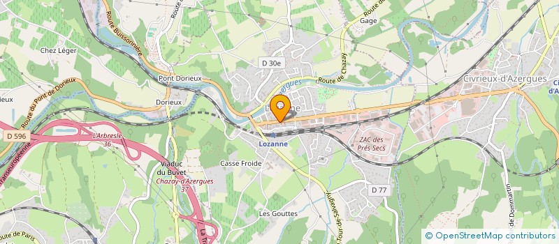 localisation de l'entreprise MDCM TRADITION  LOZANNE