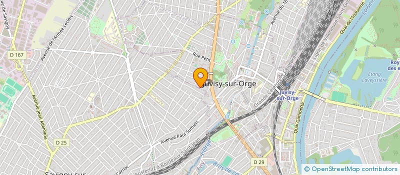 localisation de l'entreprise MDCOM à JUVISY-SUR-ORGE