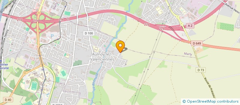 localisation de l'entreprise MDCONSULBAT  AULNOY-LEZ-VALENCIENNES