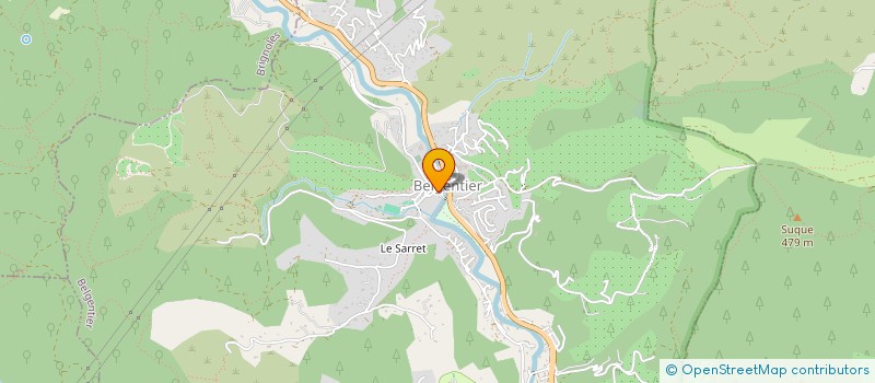 localisation de l'entreprise MDCR à BELGENTIER