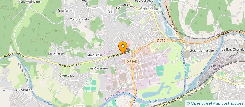 localisation de l'entreprise MDCR  MARSAC-SUR-L'ISLE