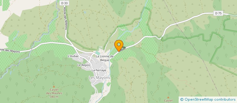 localisation de l'entreprise MDCV à LE CANNET-DES-MAURES