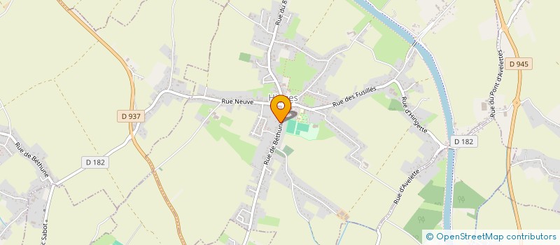 localisation de l'entreprise MDD  HINGES