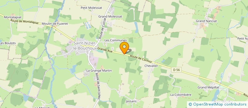 localisation de l'entreprise MDD HORSE à SAINT-NIZIER-LE-BOUCHOUX