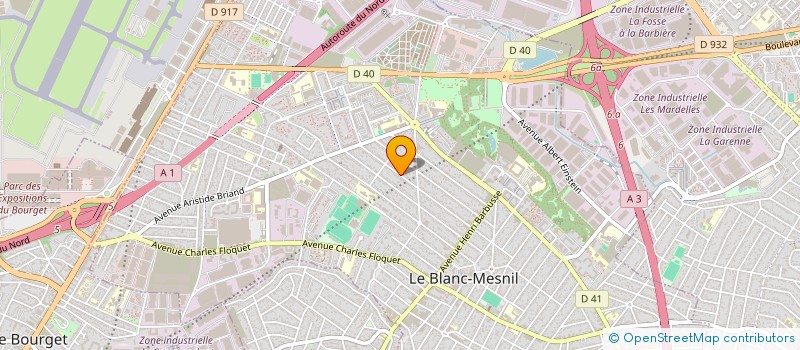 localisation de l'entreprise MDD LOCATION à LE BLANC-MESNIL