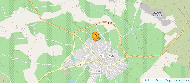 localisation de l'entreprise MDD34 à VILLEVEYRAC