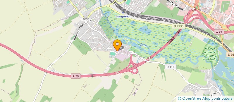 localisation de l'entreprise MDDH  CAGNY