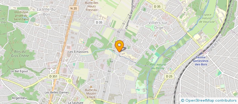 localisation de l'entreprise MDDL à LONGPONT-SUR-ORGE