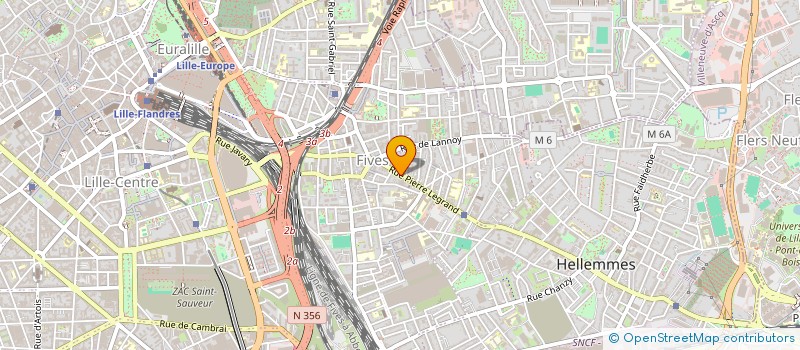 localisation de l'entreprise MDDT à LILLE