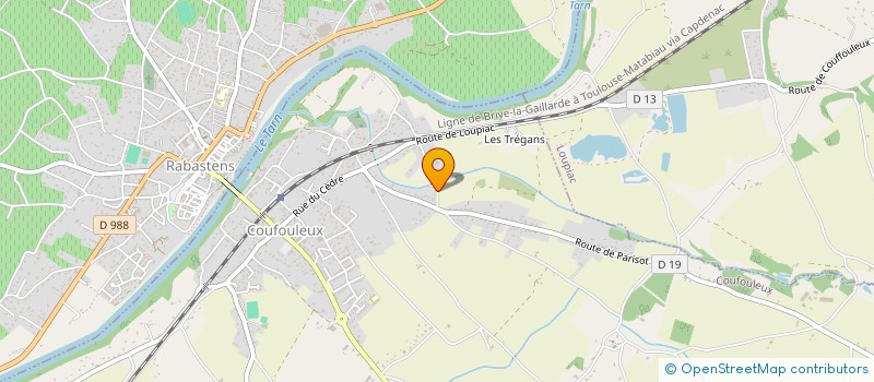 localisation de l'entreprise MDE à COUFOULEUX