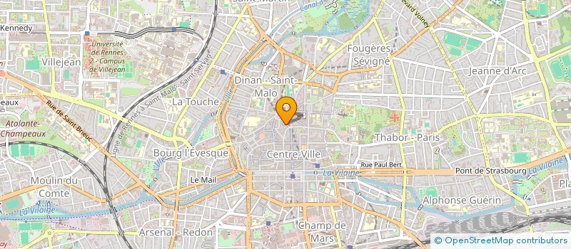 localisation de l'entreprise MDE  RENNES