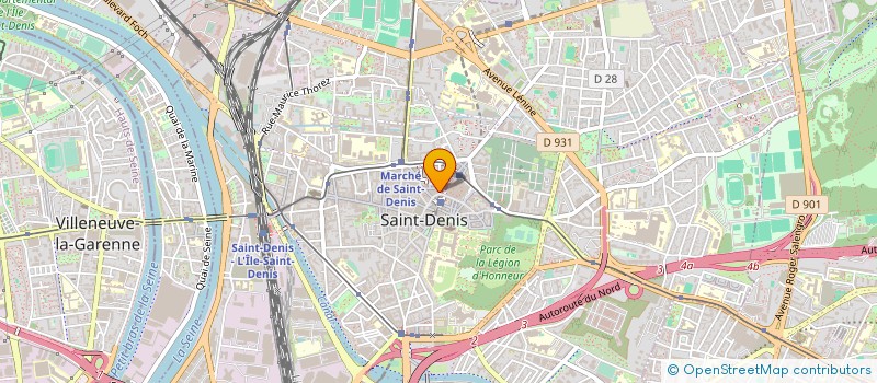 localisation de l'entreprise MDE BATIMENT à SAINT-DENIS