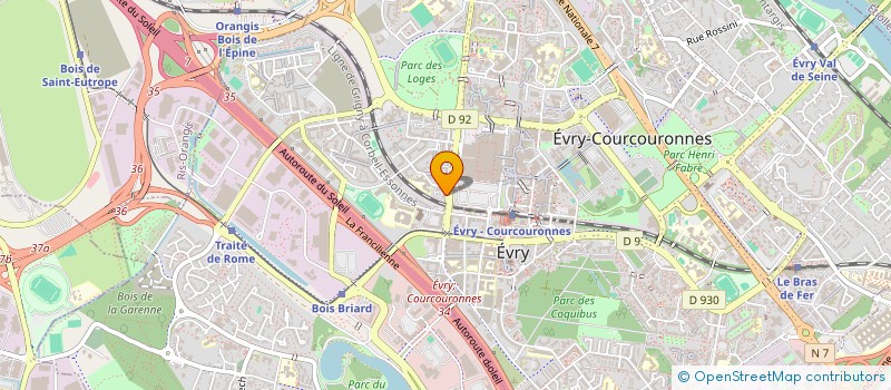 localisation de l'entreprise MDE MAV à EVRY-COURCOURONNES