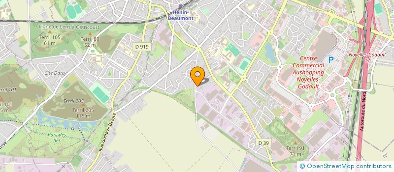 localisation de l'entreprise MDE MULTISERVICES  HENIN-BEAUMONT