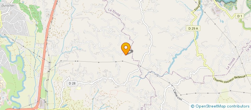 localisation de l'entreprise MDEA  LE LAMENTIN