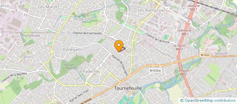 localisation de l'entreprise MDEF TECHNOLOGIES  TOURNEFEUILLE