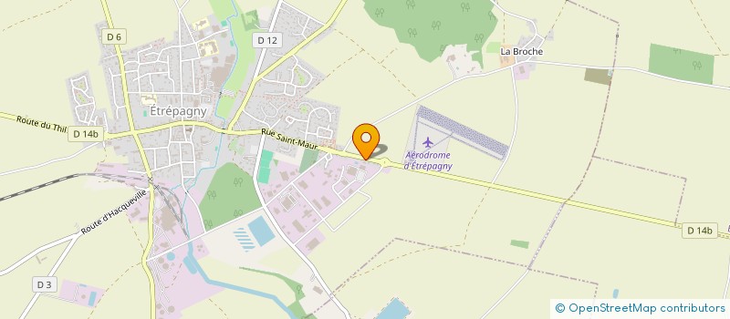 localisation de l'entreprise MDEG à MARTAGNY