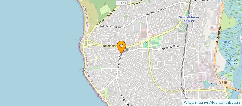 localisation de l'entreprise MDEG HOLDING  SAINT-HILAIRE-DE-RIEZ