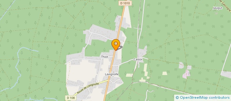 localisation de l'entreprise MDF  SALLES